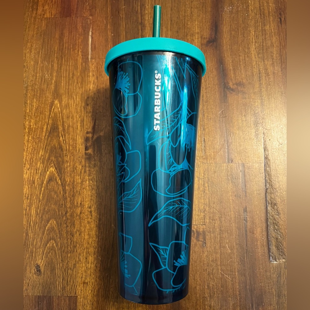 Starbucks floral tumbler